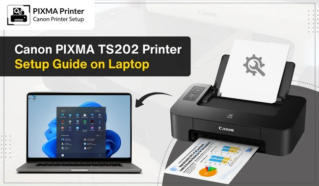 Canon PIXMA TS202 Printer Setup Guide on Laptop (Full Guide)