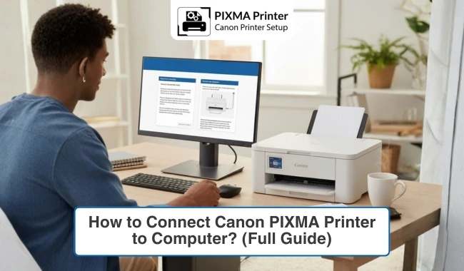 How to Connect Canon PIXMA Printer​ to Computer? (Full Guide)