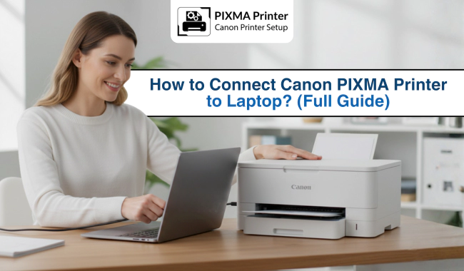 How to Connect Canon PIXMA Printer to Laptop? (Full Guide)